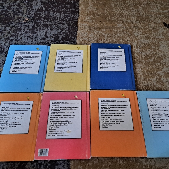 Charlie Brown's Encyclopedia Books - Picture 9 of 9